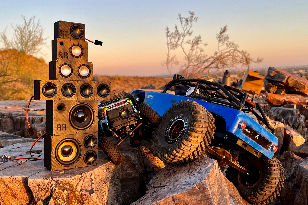Custom Scale Speakers for 1/10th & 1/24th RC Cars | Rockin' RC | Rockin ...